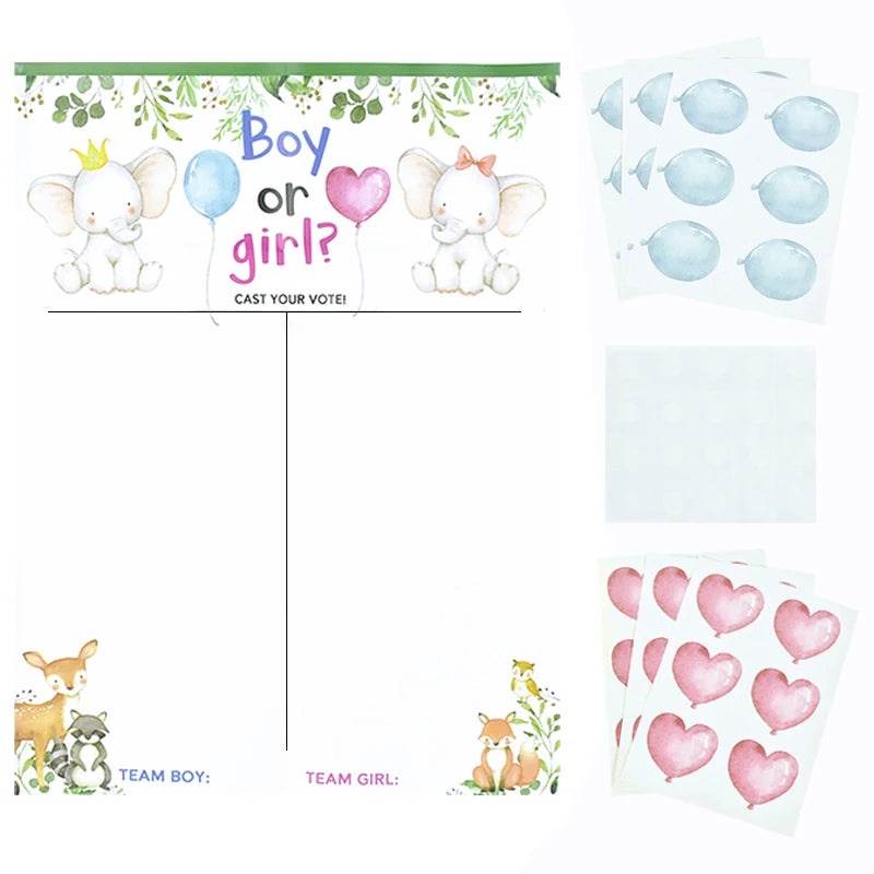 Interactive Gender Reveal Voting Board™
