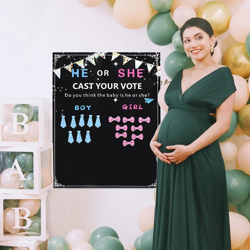 Interactive Gender Reveal Voting Board™
