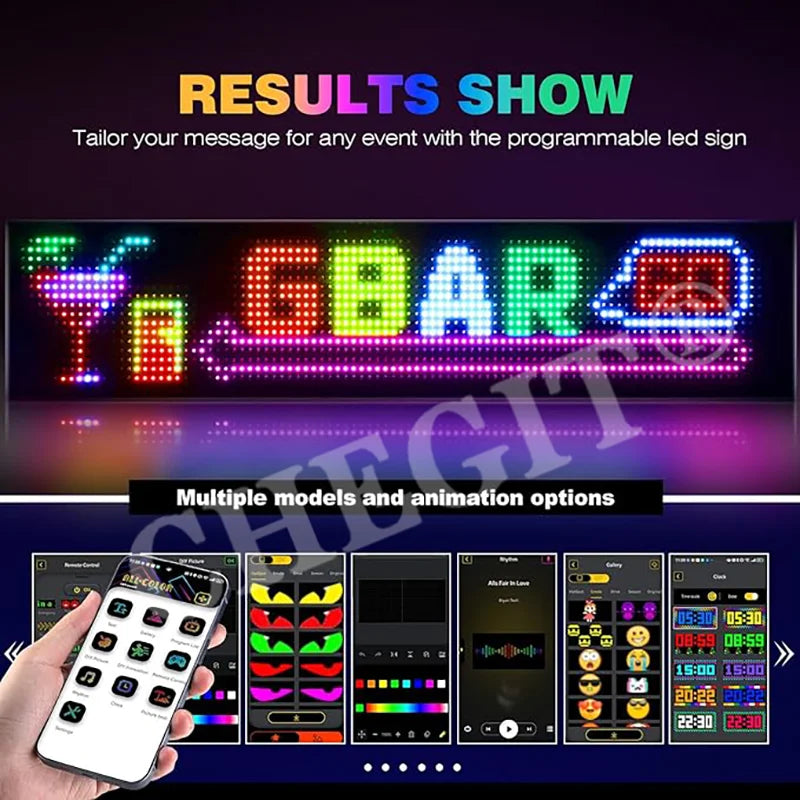 Dynamic LED Scrolling Message Sign™