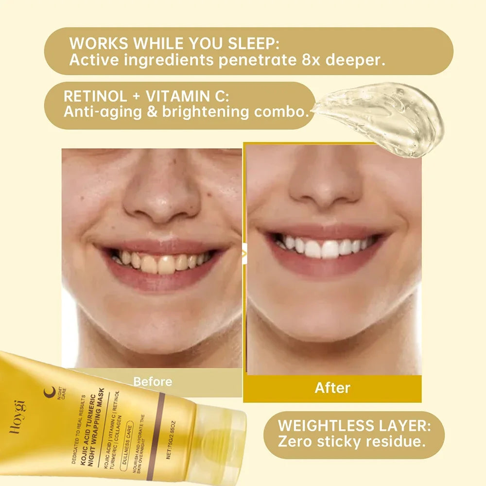 Radiant Overnight Turmeric Collagen Mask™