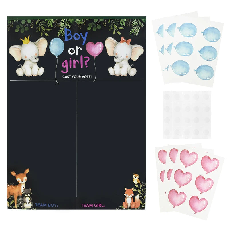 Interactive Gender Reveal Voting Board™